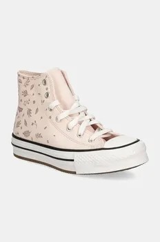 Детские кроссовки Converse CHUCK TAYLOR ALL STAR EVA LIFT, розовый