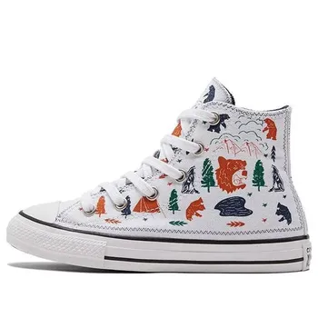 Кроссовки chuck taylor all star white/orange Converse, белый
