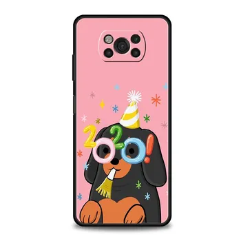 Чехол для телефона с изображением кокер-спаниелей и собак для Xiaomi Poco X6 X5 Pro X4 X3 NFC F5 Pro F4 F3 GT M5 M4 Pro 5G M3 C51 C50 Poco F5