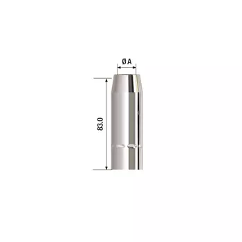 Газовое сопло Fubag D=19 мм FB 400 (5 шт.) [FB400.N.19.0]