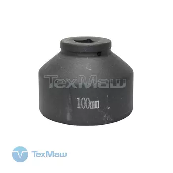 Головка торцевая ударная FROSP 1" S100 мм, длина 78 мм (CrV)
