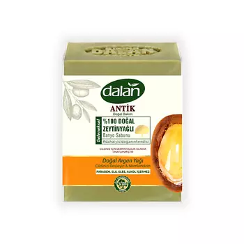 DALAN Банное мыло для рук и тела Antique, натуральное, с Аргановым маслом 600.0
