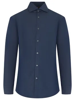 Рубашка Slim Fit хлопковая BOSS