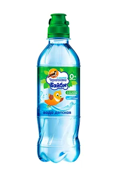 Вода питьевая Бэйби Черноголовская д/дет б/газа, 0,33 л, пластик