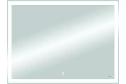 Зеркало Reflexion Double 80х60 с подсветкой, сенсором, часами