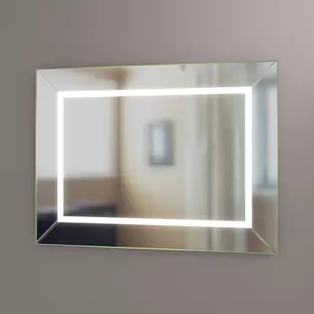 Зеркало SanVit Кристалл 90х60 с LED подсветкой