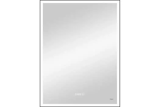 Зеркало Reflexion Ghost 60х80 с подсветкой, сенсором и часами