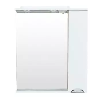 Зеркало-шкаф Aquanet Гретта 70 белый/светлый дуб