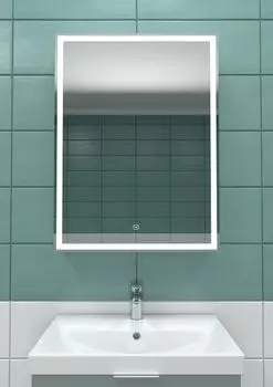Зеркало-шкаф Art&Max Techno AM-Tec-550-800-1D-R-DS-F