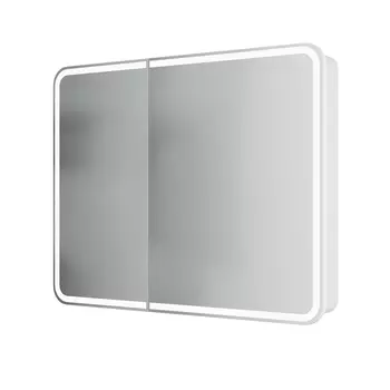Зеркало-шкаф Creto Eles 100 с LED-подсветкой, датчик движения, белый