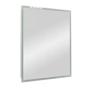 Зеркало-шкаф Reflexion Cube LED 60х80 с подсветкой, сенсорный выключатель