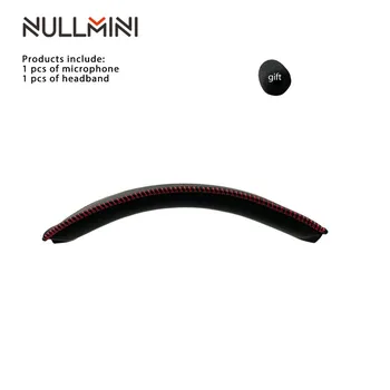 Сменные амбушюры NullMini для наушников HyperX Cloud 1/2, Alpha, Silver, Core, Revolver, оголовье, амбушюры