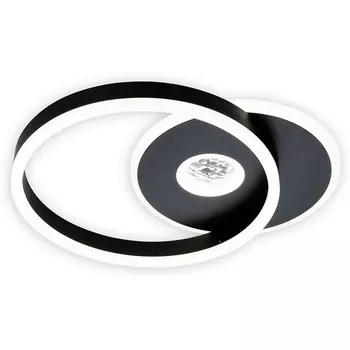 Потолочная люстра (+ночной режим) с пультом Escada Arctic 10234/1 LED*45W Black/White