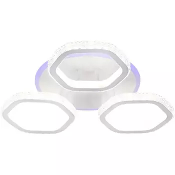 Потолочная RGB люстра (+ночной режим) с пультом Escada Centauri 10263/3LED BL