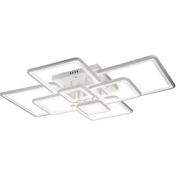 Потолочная люстра (+ночной режим) с пультом Escada Plain 10286/8 LED*240W White