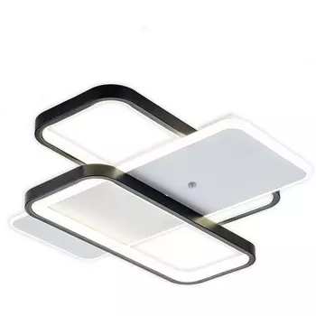 Потолочная люстра (+ночной режим) с пультом Escada Space 10215/S LED*85W White/Black