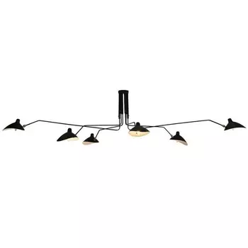 Потолочная люстра IP21 Lussole Loft Fairbanks GRLSP-9562