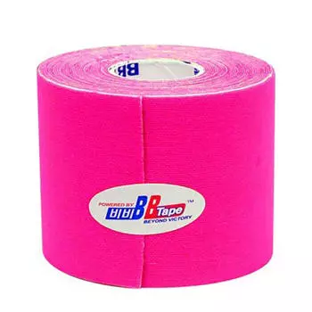 Кинезио тейп BBTape FL (5см*5м), Цвет #1 Pink | Розовый