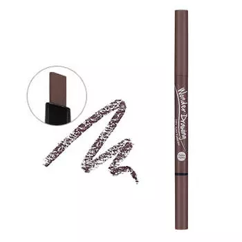 Карандаш для бровей Holika Holika Wonder Drawing 24hr Auto Eyebrow #4 Red Brown | Красно-коричневый