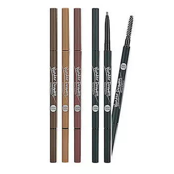 Карандаш для бровей Holika Holika Wonder Drawing Skinny Eyebrow, Цвет #4 Red Brown | Красно-коричневый