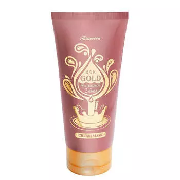 Крем-маска для лица Elizavecca 24K Gold Waterdrop + 2HSAM Cream Mask