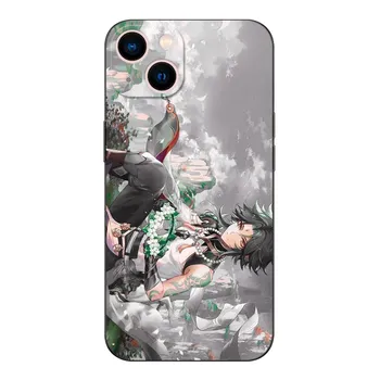 Черный чехол из ТПУ для Samsung Galaxy F23 M12 M22 M23 M32 4G M52 5G M30S M21 Impact Xiao Genshin Samsung M21