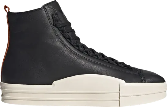 Кроссовки Adidas Y-3 Yuben Mid 'Black Fox Orange', черный
