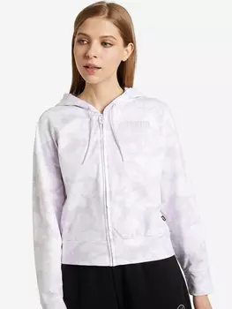 Толстовка женская PUMA Summer Graphic AOP, Фиолетовый, размер 46-48