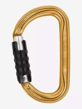 Карабин альпинистский Petzl Am'D TRIACT-LOCK, Золотой