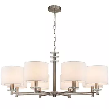 Подвесная люстра E14*60W Satin nickel Escada Novella 641/8PL