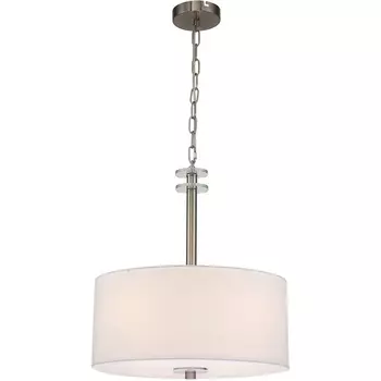 Подвесная люстра E27*60W Satin nickel Escada Novella 641/4PL