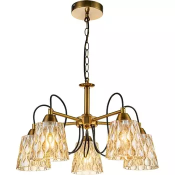 Подвесная люстра Escada Dream 1125/5PL E27*40W Brass
