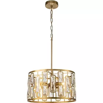 Подвесная люстра Escada Glow 2102/4S Gold Е27*60W
