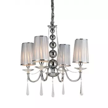 Подвесная люстра LDP 1200-4 CHR Lumina Deco Fabione