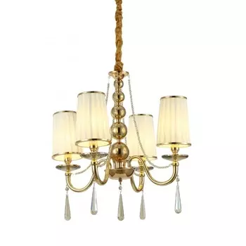 Подвесная люстра LDP 1200-4 F.GD Lumina Deco Fabione