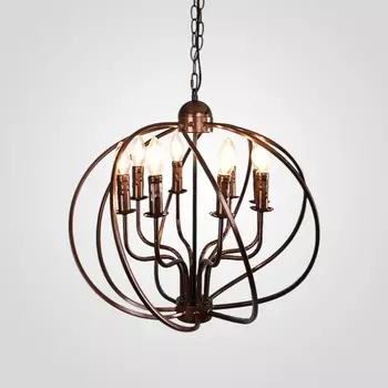 Подвесная люстра Cagie Dark Chocolate L8 By ImperiumLoft Cagie01 294283-23 в виде свечи