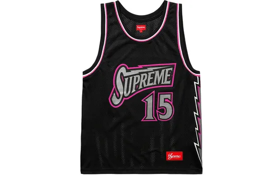 Майка Supreme Bolt Basketball, черный
