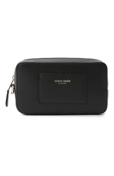 Кожаная косметичка Giorgio Armani