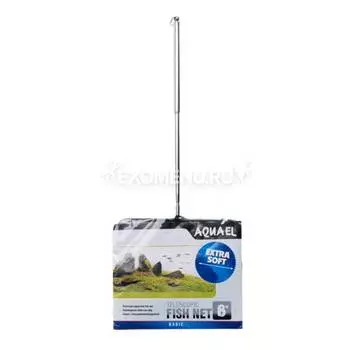 Сачок для рыбы AQUAEL TELESCOPIC FISH NET 8" / 200*150 мм