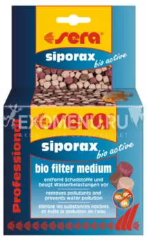 Sera Биологический наполнитель SIPORAX BIO ACTIVE Professional 210 г