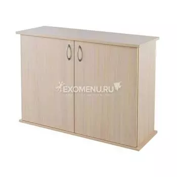 Подставка AquaPlus 83 (840*460*720) две дверки ДСП, выбеленный дуб, в коробке, подходит для модели аквариума PRO170