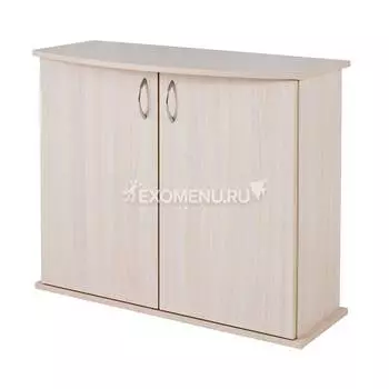 Подставка AquaPlus фигурная 80 (810*360*720) две дверки ДСП, выбеленный дуб, в коробке