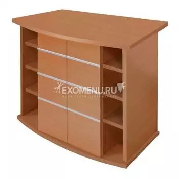 Подставка Biodesign ALTUM PANORAMIC 135/ CRYSTAL PANORAMIC 145 (бук), без дверок