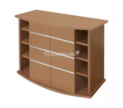 Подставка Biodesign ALTUM PANORAMIC 200/ CRYSTAL PANORAMIC 210 (бук), без дверок