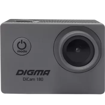Экшн-камера Digma DiCam 180 серая