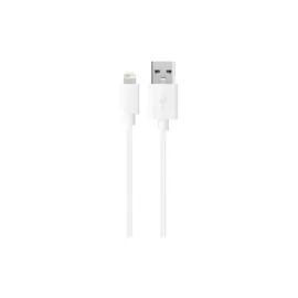 Кабель Everstone Lightning EV-CAB-LGHT-1-RND-White 1м, белый