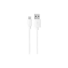 Кабель Everstone USB Type-C 1м EV-CAB-A/C-1-RND-White, белый