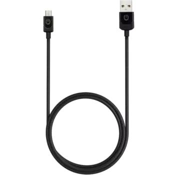 Кабель Gerffins USB-A - Micro-USB, 1м., черный