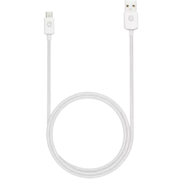 Кабель Gerffins USB-A - Micro-USB, 1м., белый
