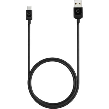 Кабель Gerffins USB-A - Type-C, 1м., магнитный, черный